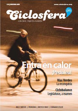 Vas Verdes en la revista Ciclosfera, Canal Sur Radio y Televisin y en RNE