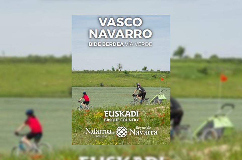 Euskadi y Navarra publican conjuntamente la gua de la Va Verde del FC. Vasco  Navarro