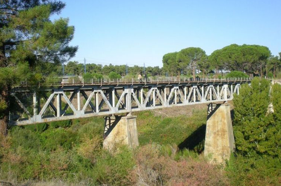 Se inician las obras del ltimo tramo del Camino Natural Va Verde Valle del Eresma. Segovia-Valladolid
